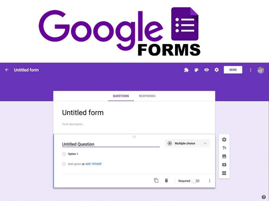 создание опроса онлайн Google Forms